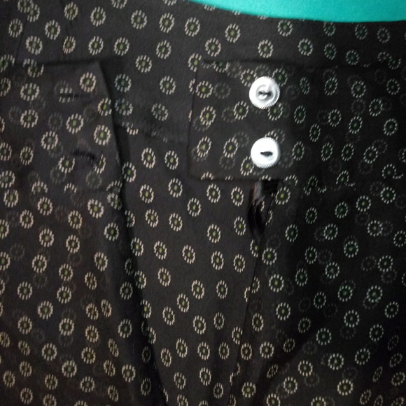 AK Anne Klein Silk Midi Flair Skirt - Picture 5 of 6